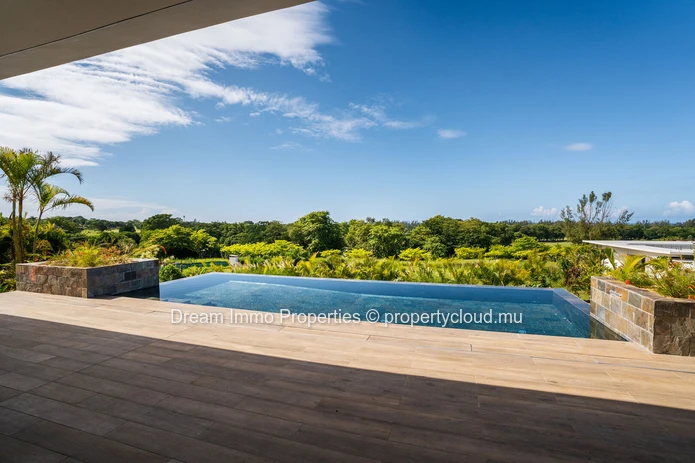 Élégantes villas de 4 chambres avec vue mer & golf dans un prestigieux domaine golfique à Bel Ombre – Ile Maurice