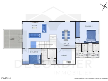 Maison de 3 Chambres