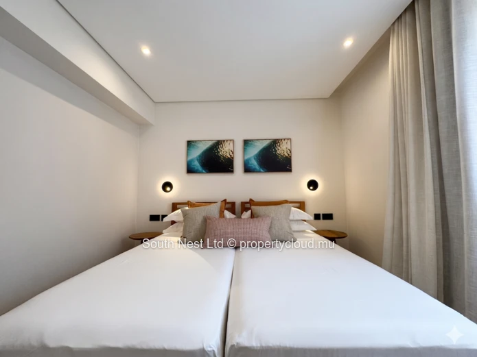 Luxury 3-Bedroom Duplex with Private Pool on Mauritius' Prestigious West Coast