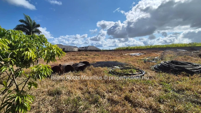 Beautiful residential land situated in a private estate  in Pamplemousses.