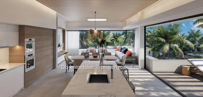 Exceptional Semi-Furnished Penthouse For Sale - 2 Bedrooms – Trou Aux Biches - North
