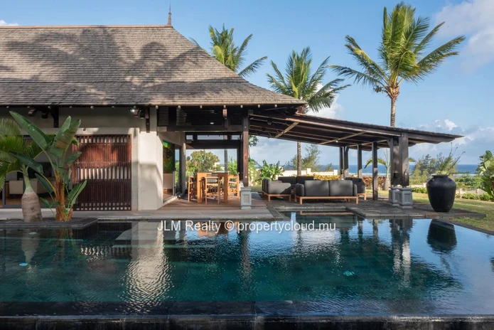 Luxury Balinese Villa with Sea Views, Beach Access and 5-Star Resort Benefits for Sale in Bel Ombre, Mauritius