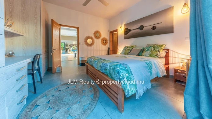 Magnifique villa avec roof top à vendre à Tamarin, Île Maurice
