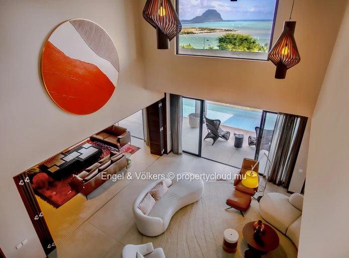 Ultra-Luxury Villa with Panoramic Lagoon Views in Black River, Mauritius
