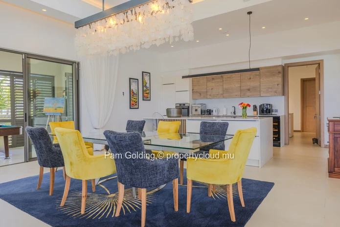 Villa de Luxe avec Vue sur Mer et 4 Chambres à l'Anahita Golf Estate, Île Maurice