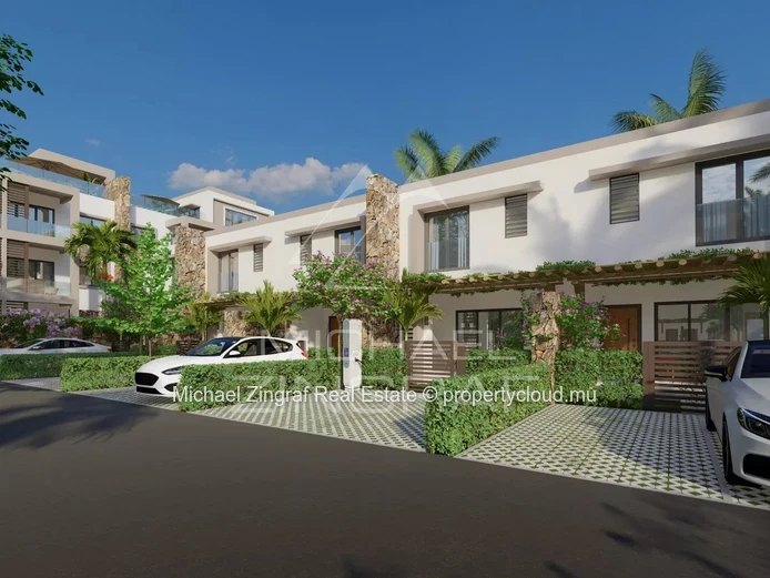 3 bedrooms townhouse in the heart of Tamarin
