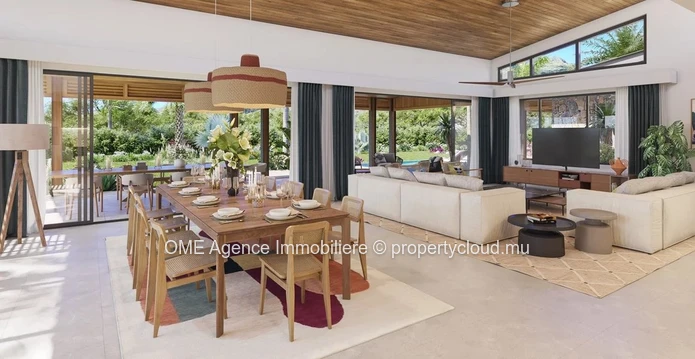 TAMARIN - Exceptional villa in a private estate at the foot of the mountain - 4 bedrooms