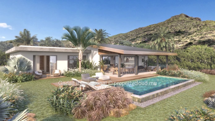 Villa contemporaine de prestige de 4 chambres sur la côte ouest de l'île Maurice