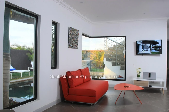 Villa d'Exception avec Roof-Top à Pointe aux Piments