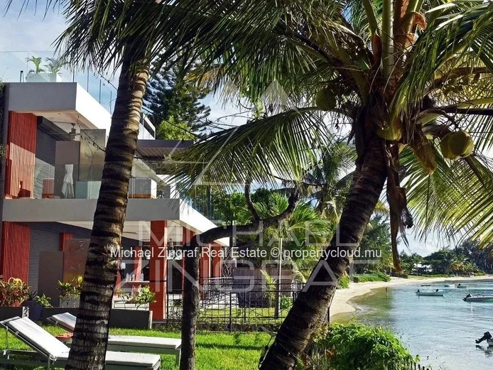 Élégant appartement 2 chambres en bord de mer à Pereybere