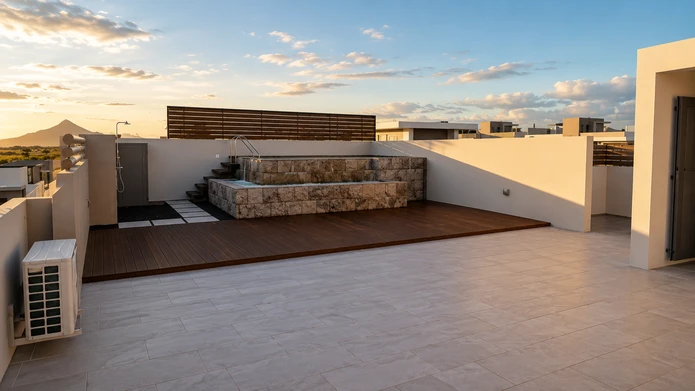 Penthouse with Private Rooftop Pool and Panoramic Views