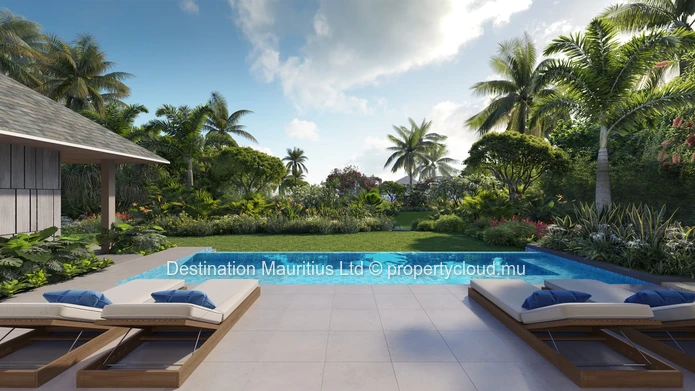 Présentation De Deux Villas De Luxe De Plain-Pied Avec 4 Chambres Et Lagon À Mont Choisy La Reserve - Destination Mau...