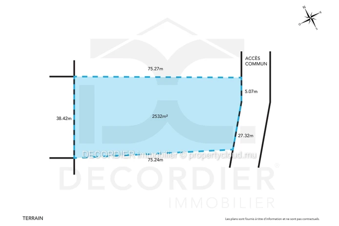 Agricultural land for sale – Amaury.