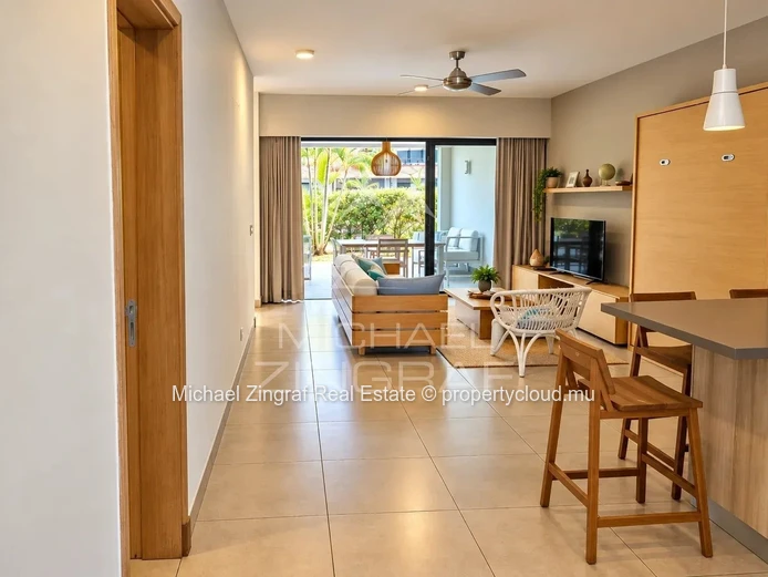 Appartement en rez-de-jardin à deux pas de la plage – Mont Choisy