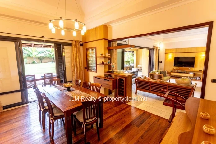 Superb villa for sale at Tamarina Golf Estate, Tamarin, Mauritius