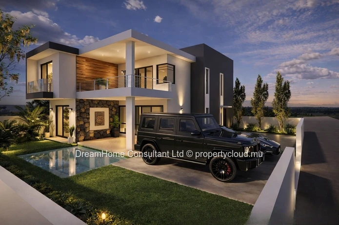 Villa moderne de 4 chambres avec piscine privée au cœur de Grand Baie