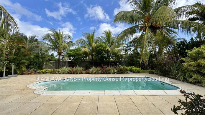 Art de vivre tropical avec piscine privée à louer au cœur de Tamarin