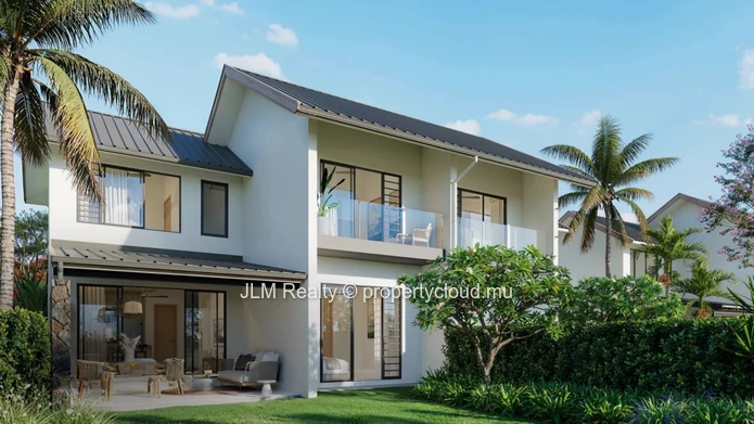 À vendre : Villa jumelée contemporaine 3 chambres dans un domaine d’exception, Beau Champ, Île Maurice
