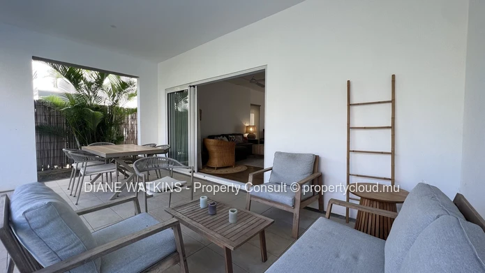 Coastal Comfort in Rivière Noire – Furnished Duplex with Jacuzzi for Sale