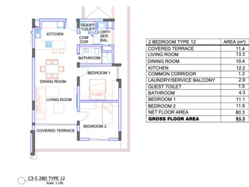 2 Bedroom Apartment