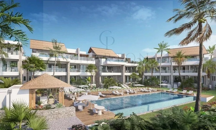 Penthouse de 3 chambres avec piscine privative et vues panoramiques sur le lagon et le Morne