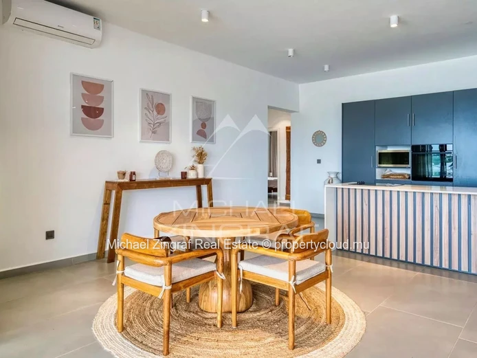 Appartement Neuf de 3 Chambres Entièrement Meublé à Pereybere