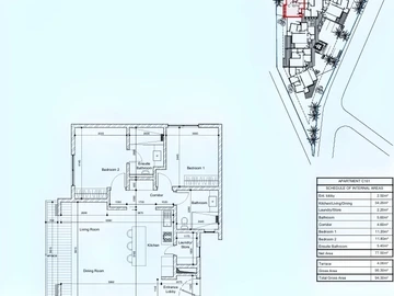 Appartement de 2 Chambres