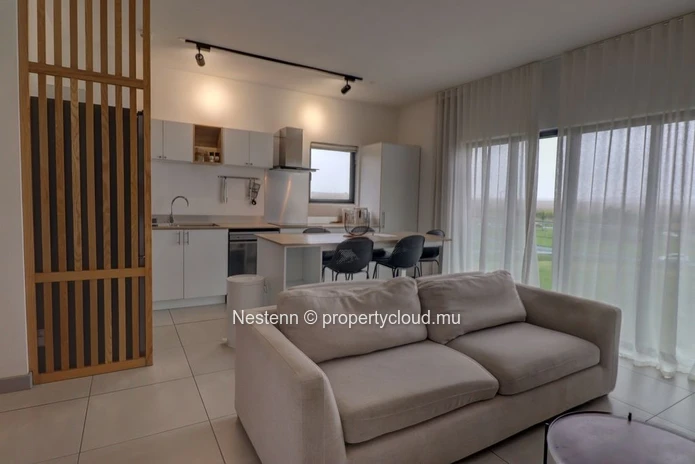 Modern 2-bedroom apartment in Moka , fully equipped kitchen, air conditioning, and close to amenities.