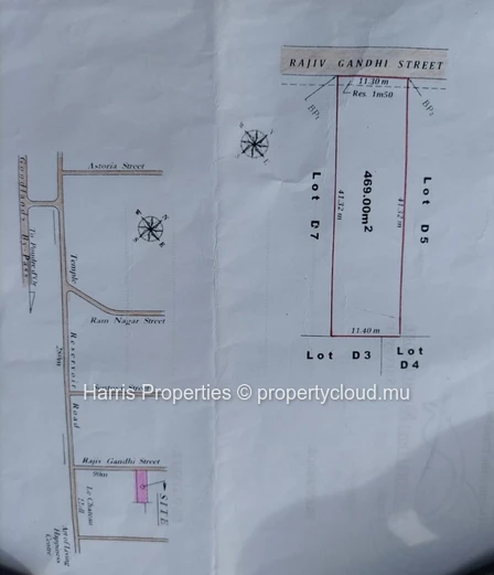 Terrain résidentiel à vendre – 11 perches | Près d'Art of Living, Bypass Goodlands