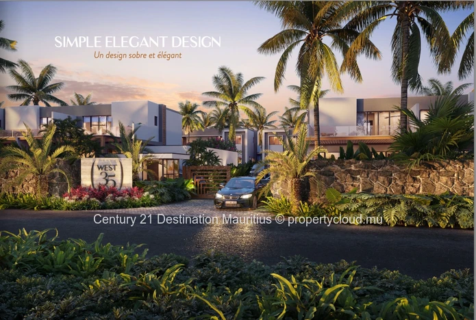 Duplex moderne avec piscine privée