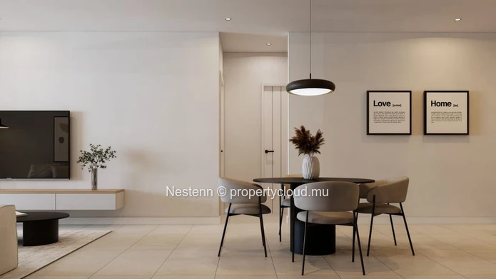 Un appartement avec un style de vie côtier au cœur de la ville