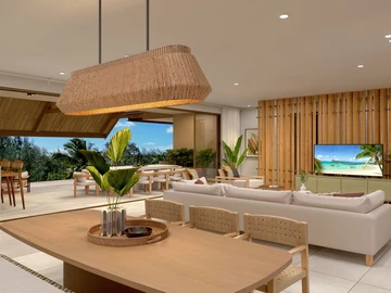 Penthouse de 4 Chambres