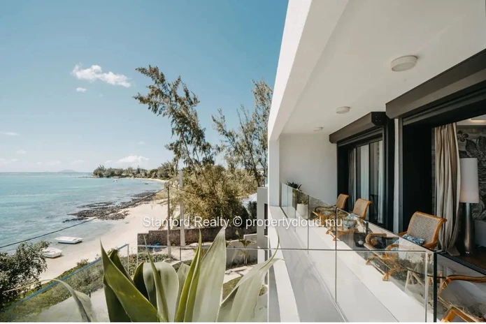 Beachfront Penthouse for Rent - 3 Bedrooms, North Coast, Mauritius