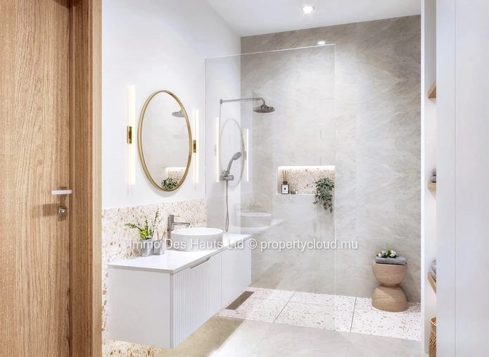 2 Bedroom Apartment  ground floor for sale Tamarin 