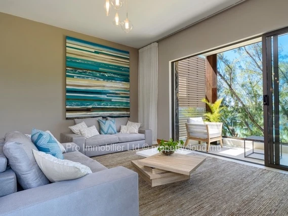 Elegant Beachfront Living in Belle Mare .