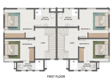 2 Bedroom Penthouse