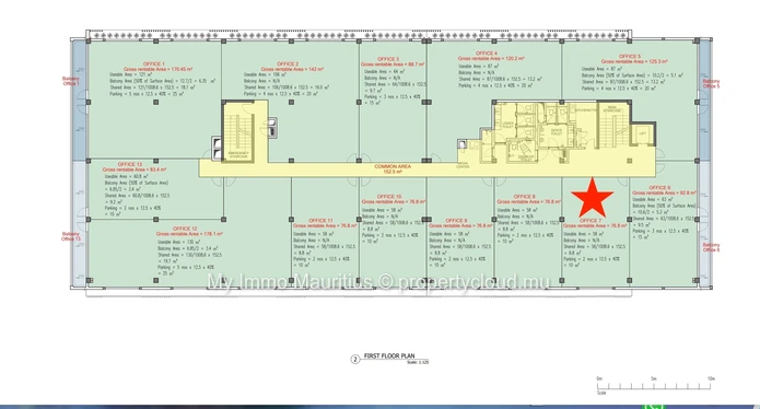 New office space Moka Vivea Business Park