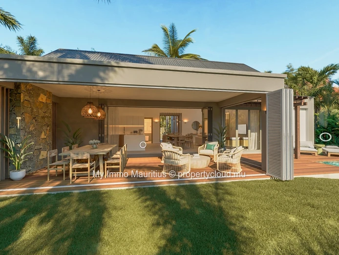 Villa Meréa – Dernières villas 2 chambres avec beach club à Pointe d’Esny Le Village
