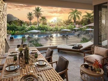 Modern 3 Bedroom Apartment close the beach.