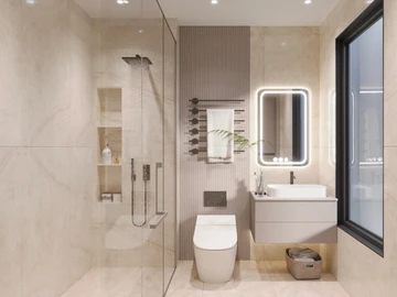 Appartement de 3 Chambres