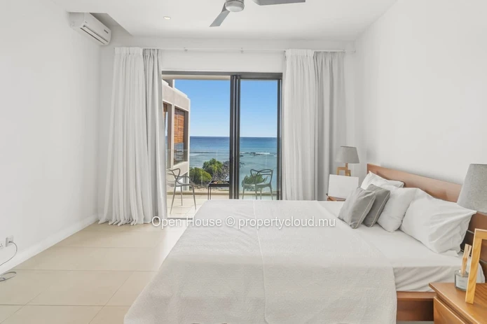Penthouse meublé 3 chambres à louer à Trou aux Biches