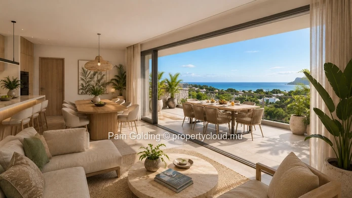 2 bedroom apartments in Cap Tamarin – Secure Your Mauritius Residency Through Property