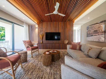 Expertly interior designed, a fabulous fully furnished modern villa ready to move.