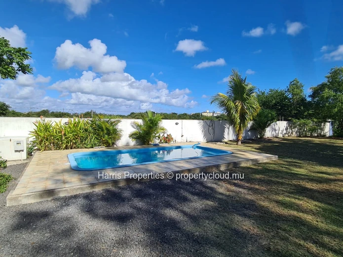 Splendid single-storey individual house for rent in Cap Malheureux