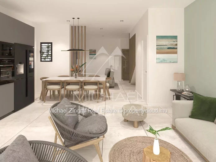 3 bedrooms townhouse in the heart of Tamarin