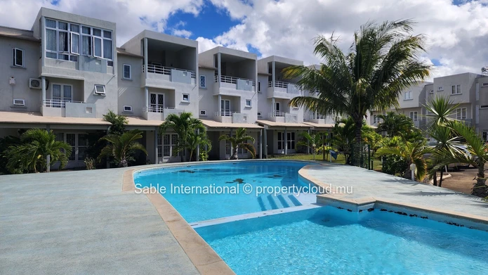 3-Bedroom Furnished Apartment for Rent in Grand Baie with 2 big common Pool