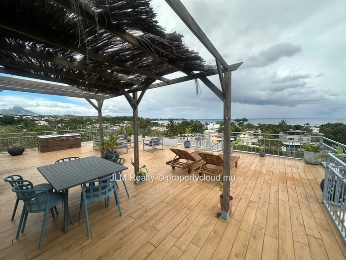 For Rent: Furnished 3-Bedroom Penthouse with Rooftop, Albion, Mauritius