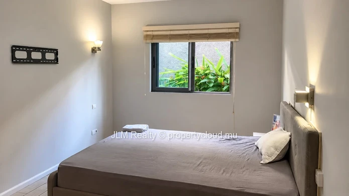 For Sale in Tamarin, Mauritius: 2-Bedroom Apartment Just Steps from the Beach with Access to a Communal Pool