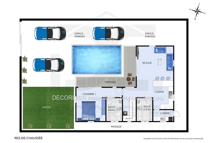 Somptueuse Villa Contemporaine Avec Piscine Privée