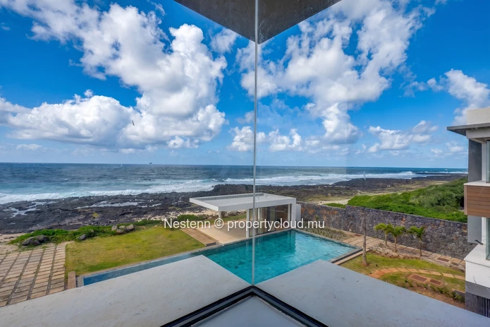 3-bedroom apartment in a seaside residence.
